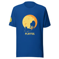 Playful Yellow - Moon (Unisex) T-Shirt