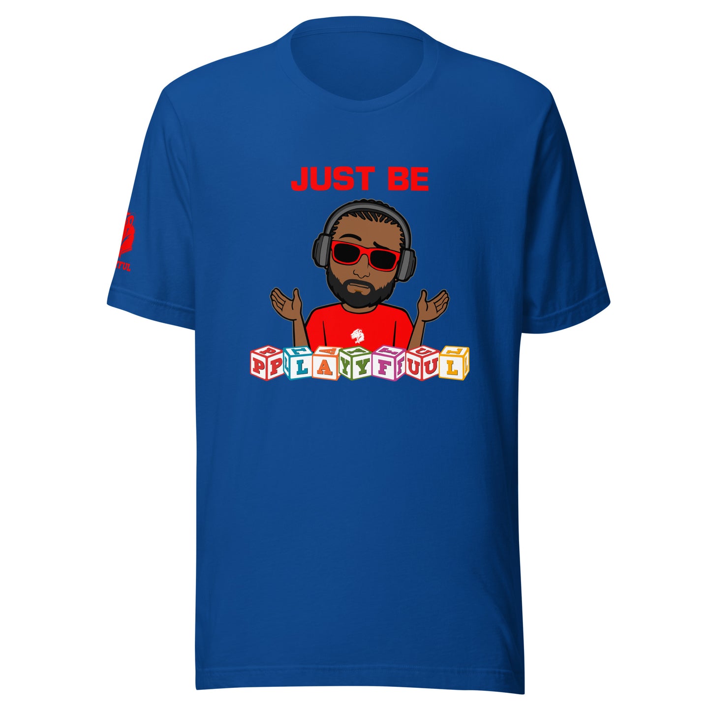 Just Be Playful Bitmoji (Unisex) Tee