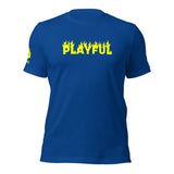 Playful Fire (Yellow) (Unisex) T-Shirt