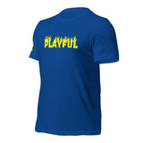 Playful Fire (Yellow) (Unisex) T-Shirt
