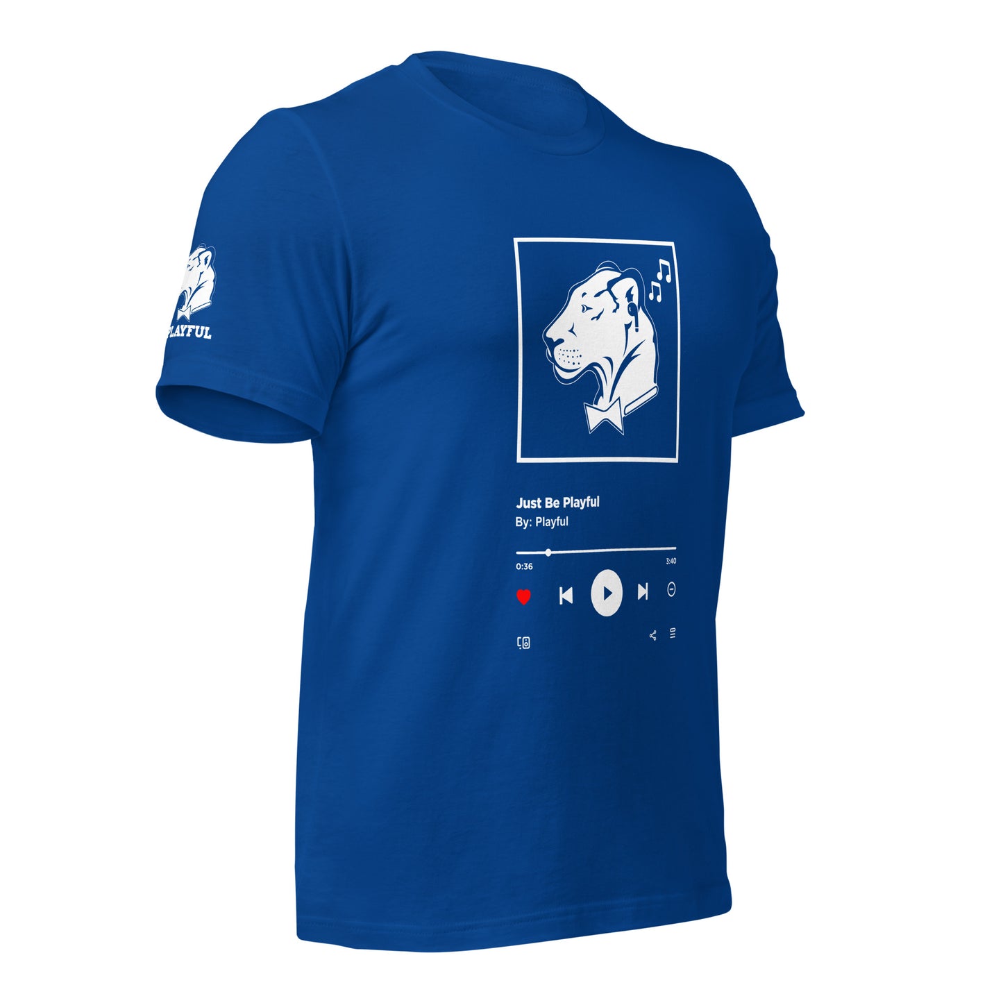 Just Be Playful Streaming (Unisex) Tee