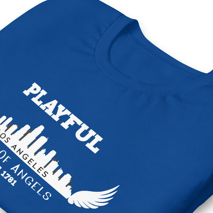 Playful Los Angeles City of Angels (Unisex) T-Shirt