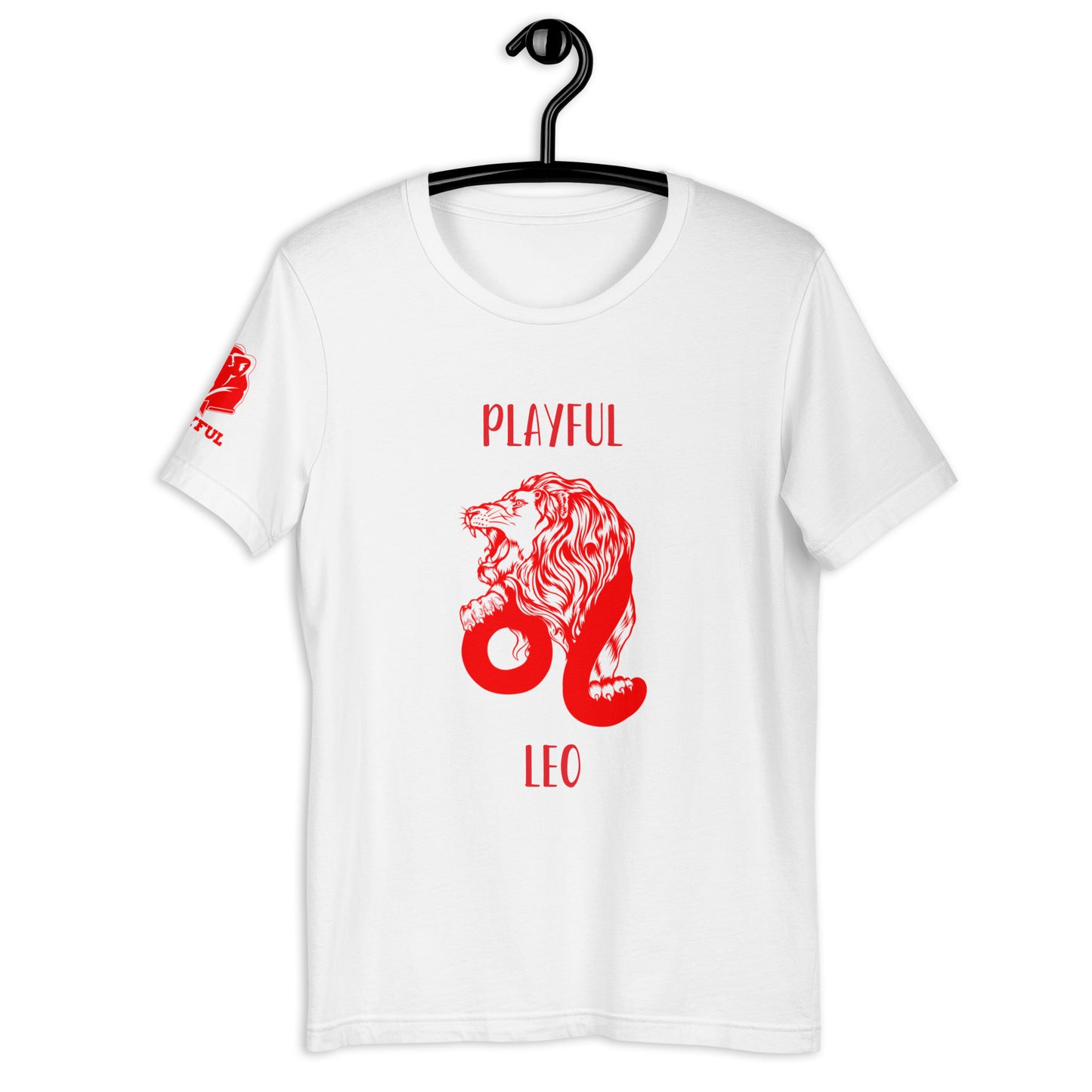 Playful Leo Red (Unisex) Tee