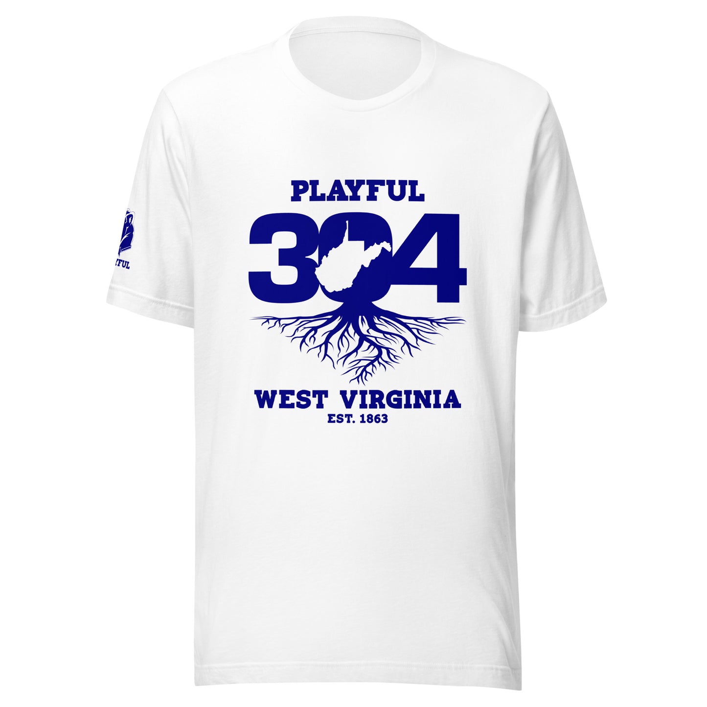 Playful WV - Blue (Unisex) T-Shirt