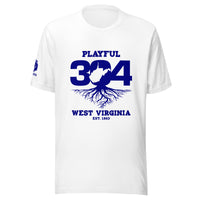 Playful WV - Blue (Unisex) T-Shirt