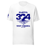 Playful WV - Blue (Unisex) T-Shirt