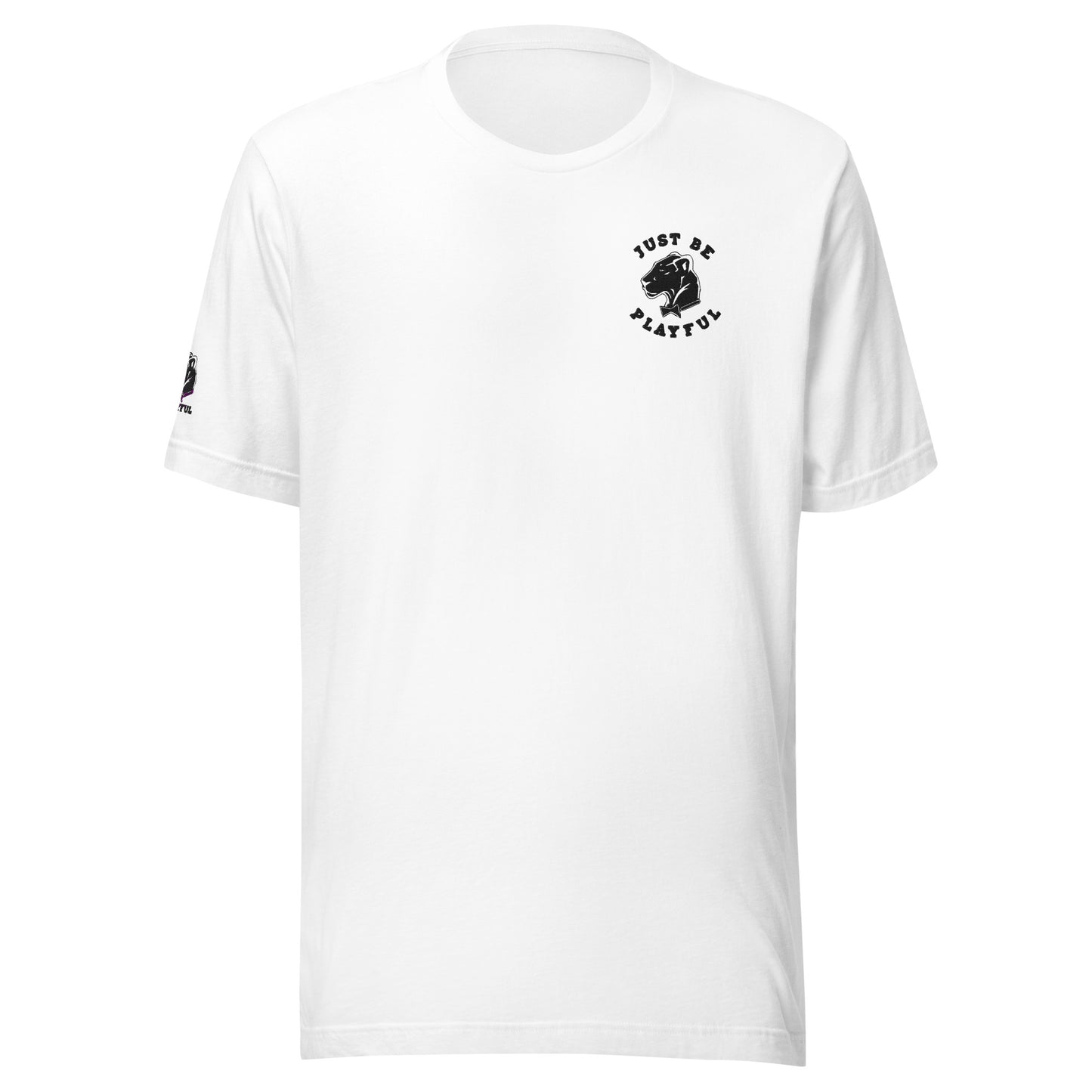 Just Be Playful Embroidered (Unisex) T-Shirt