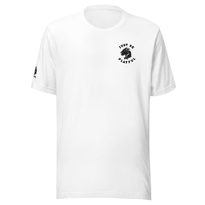Just Be Playful Embroidered (Unisex) T-Shirt