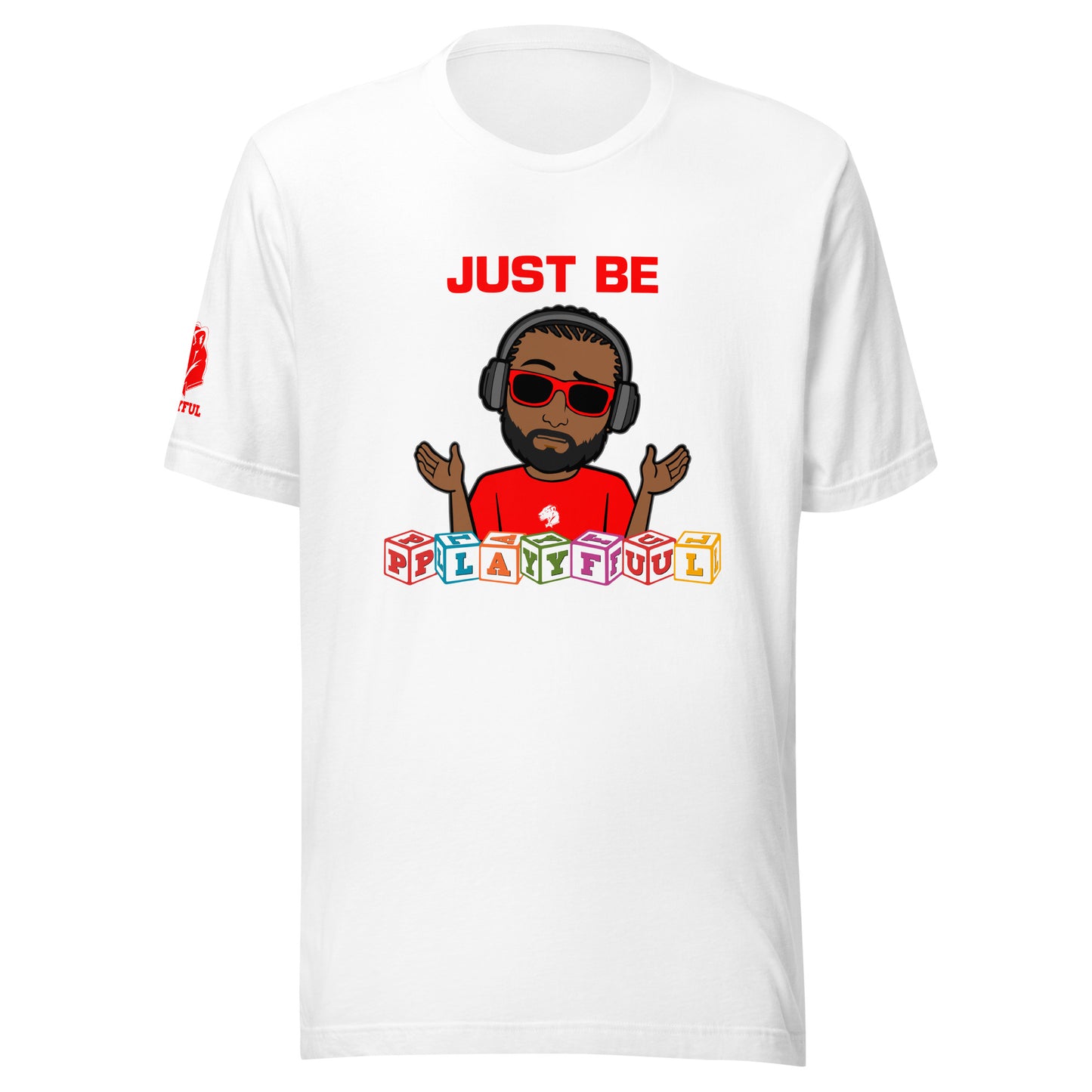 Just Be Playful Bitmoji (Unisex) Tee