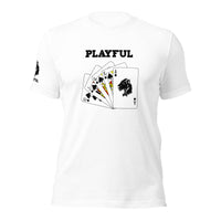 Playful Spades - Black (Unisex) T-Shirt