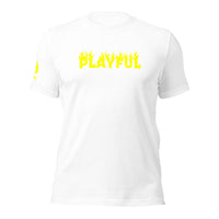 Playful Fire (Yellow) (Unisex) T-Shirt