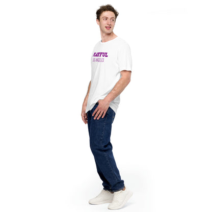 Playful Los Angeles - Purple (Unisex) t-shirt