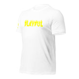 Playful Fire (Yellow) (Unisex) T-Shirt