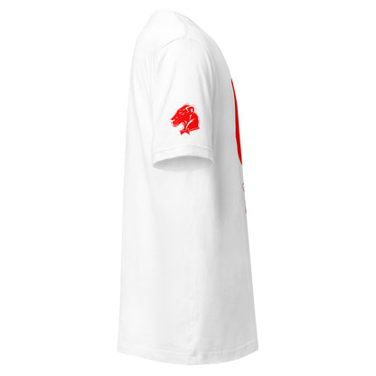 Playful Red Moon (Unisex) T-Shirt