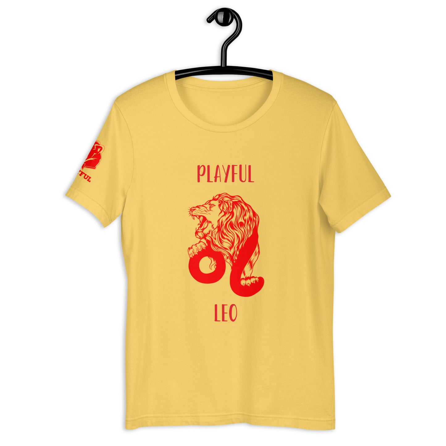 Playful Leo Red (Unisex) Tee