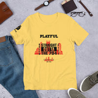 Playful & Straight Outta The 704 (Unisex) T-Shirt