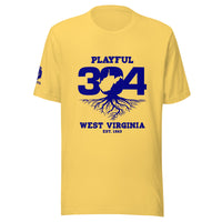 Playful WV - Blue (Unisex) T-Shirt