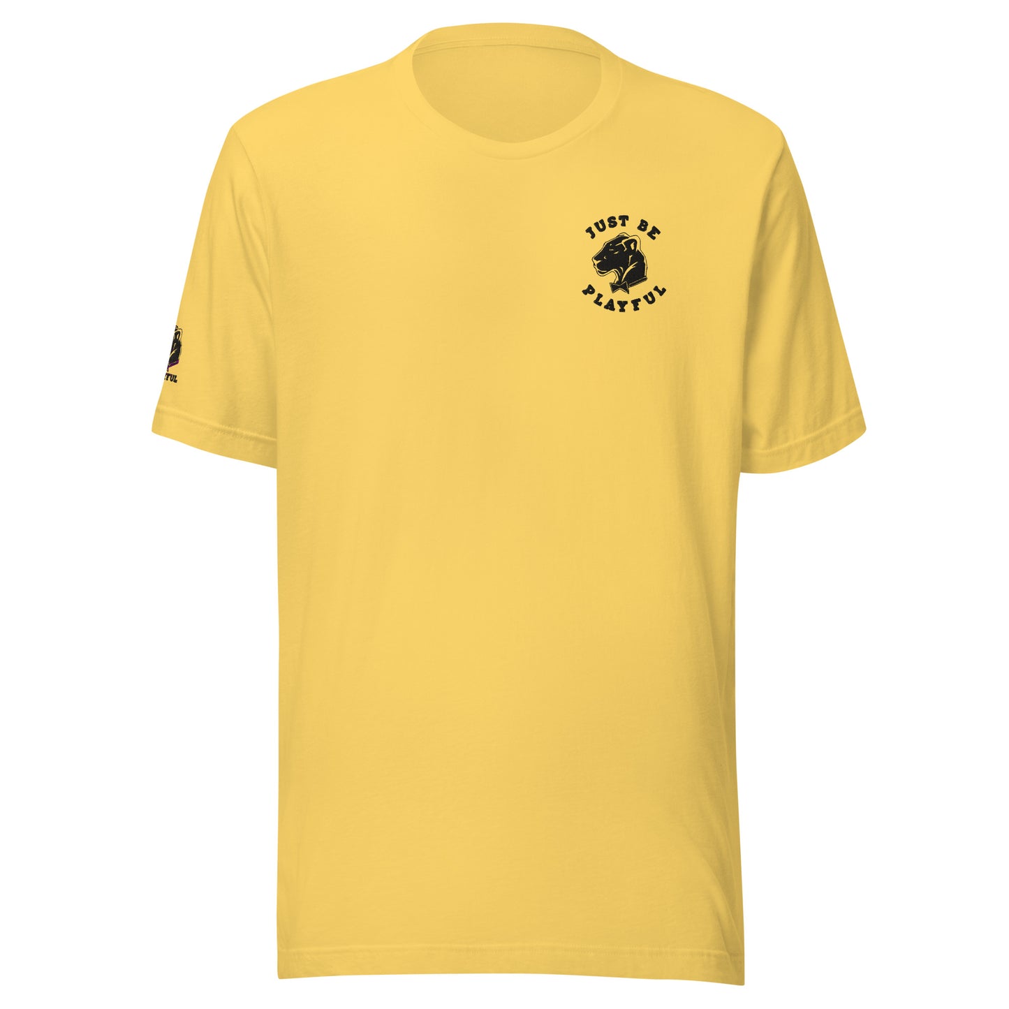 Just Be Playful Embroidered (Unisex) T-Shirt