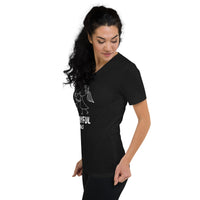 Playful Pals (Unisex) Short Sleeve V-Neck T-Shirt