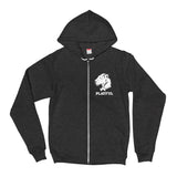 Playful Zipped (Unisex) Hoodie