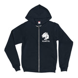 Playful Zipped (Unisex) Hoodie