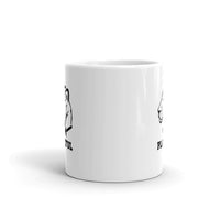 Playful White Glossy Mug