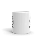 Playful White Glossy Mug