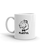 Playful White Glossy Mug