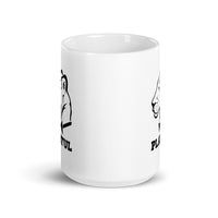 Playful White Glossy Mug