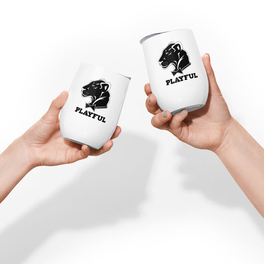 Playful Wine Tumbler