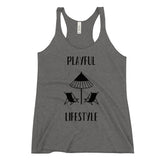Playful Ladies Beach Lifestyle Tank Top