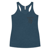 Playful Virgo Ladies Racerback Tank