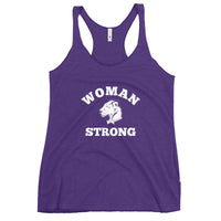 Playful Woman Strong Racerback Tank