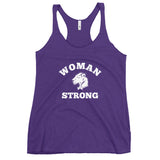 Playful Woman Strong Racerback Tank