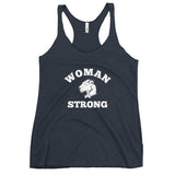 Playful Woman Strong Racerback Tank