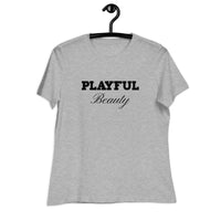 Playful Beauty Ladies Relaxed T-Shirt