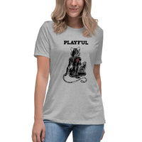 Playful & Frisky Ladies Relaxed T-Shirt