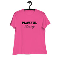Playful Beauty Ladies Relaxed T-Shirt