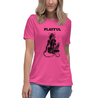 Playful & Frisky Ladies Relaxed T-Shirt