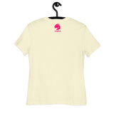 Playful Cougar (Pink) Ladies Relaxed T-Shirt