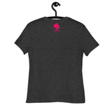 Playful Cougar (Pink) Ladies Relaxed T-Shirt