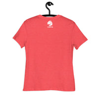 Playful Cougar (White) Ladies Relaxed T-Shirt