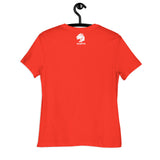 Playful Cougar (White) Ladies Relaxed T-Shirt