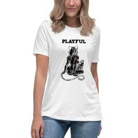 Playful & Frisky Ladies Relaxed T-Shirt